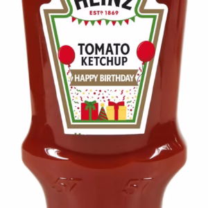 Heinz Personalised Birthday Tomato Ketchup (Plastic) 460g